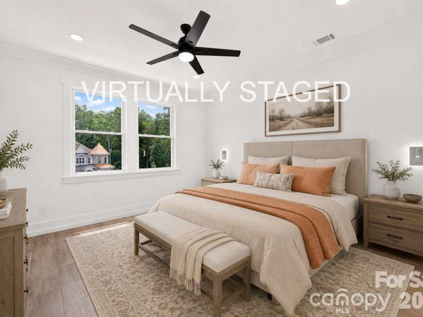 3141 Brayland Avenue, Matthews, NC 28104.  MLS# CAR4404701, YatesRealty ID 39075. Virtually staged