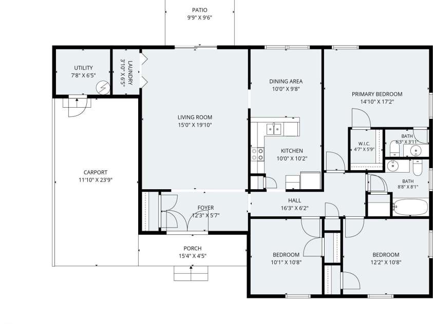 901 Kennedy Street, Monroe, NC 28110.  MLS# CAR4404296, YatesRealty ID 39084. 