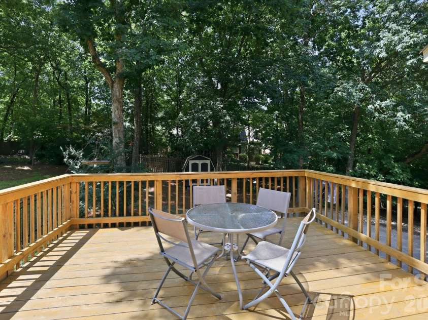340 Walnut Point Drive, Matthews, NC 28105.  MLS# CAR4392617, YatesRealty ID 39091. Large Deck 340 Walnut Point DrMatthews, NC 28105Sardis Plantation
