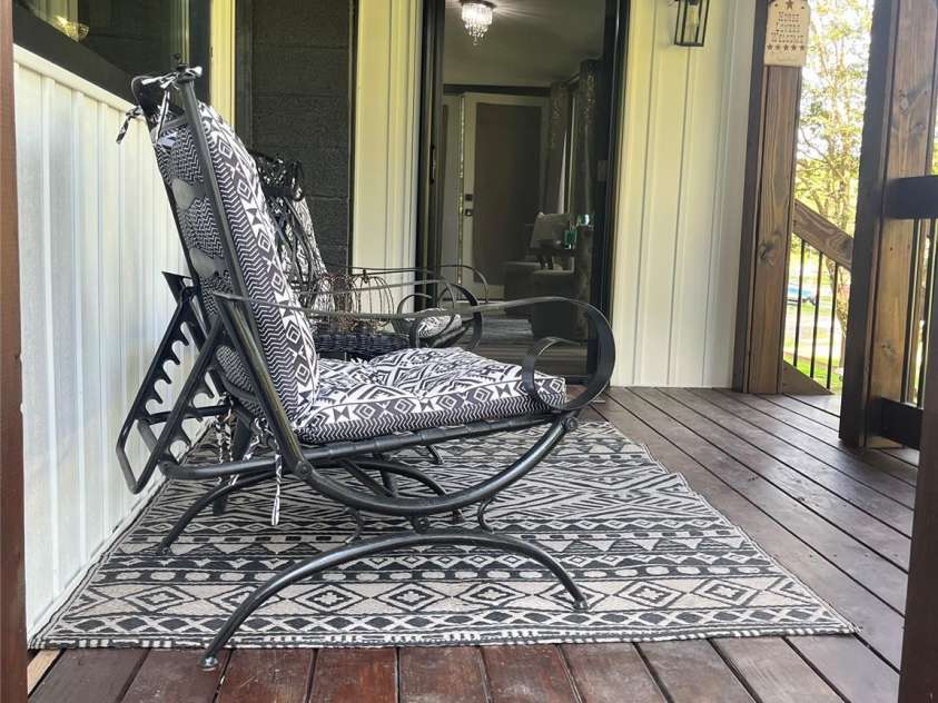136 McCarran Trail, Statesville, NC 28625.  MLS# CAR4303879, YatesRealty ID 391. Covered outdoor porch