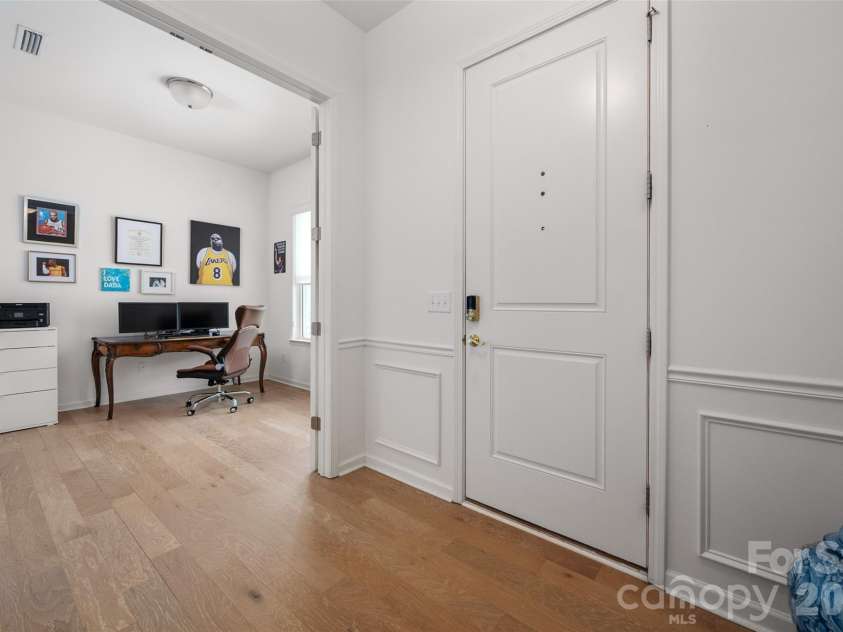 1042 Scotch Meadows Loop, Monroe, NC 28110.  MLS# CAR4404224, YatesRealty ID 39106. Entrance into home office