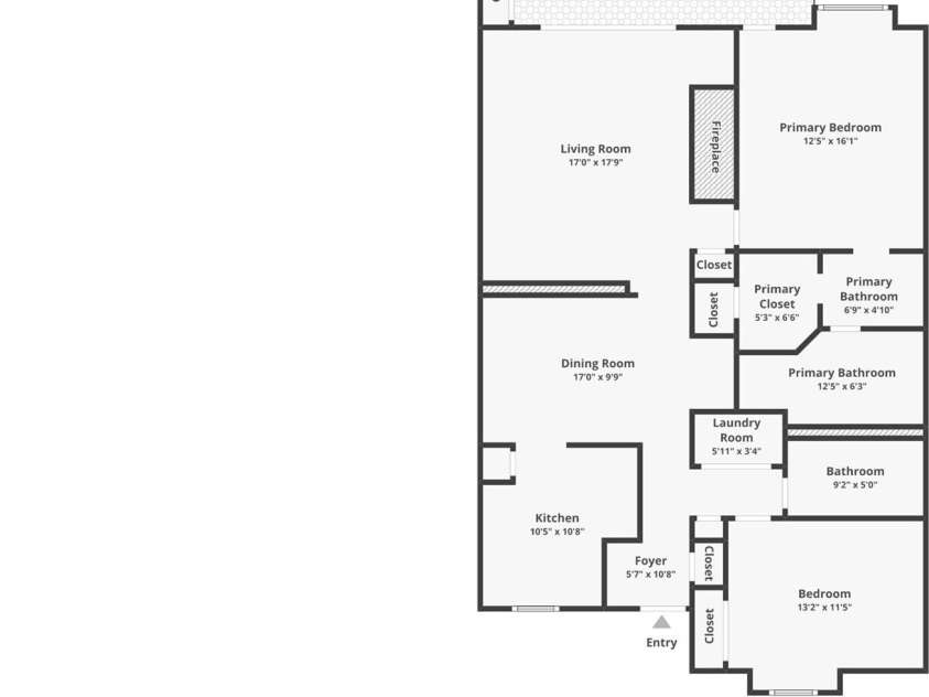 9808 Emerald Point Drive, Charlotte, NC 28278.  MLS# CAR4393895, YatesRealty ID 39108. Floor Plan