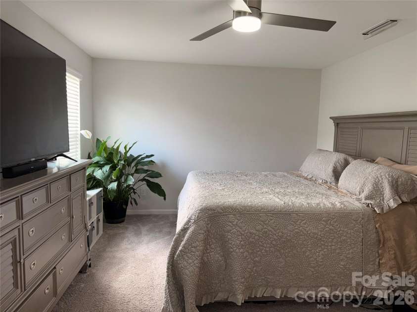 714 Lexington Drive, Albemarle, NC 28001.  MLS# CAR4402984, YatesRealty ID 39111. Primary bedroom