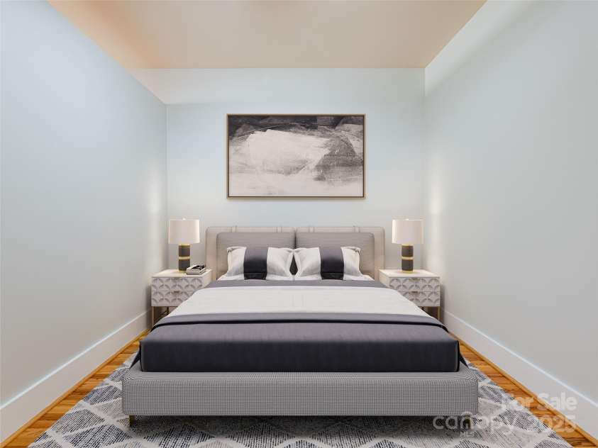 32 Broadway Street, Asheville, NC 28801.  MLS# CAR4198557, YatesRealty ID 3913. Digitally Staged