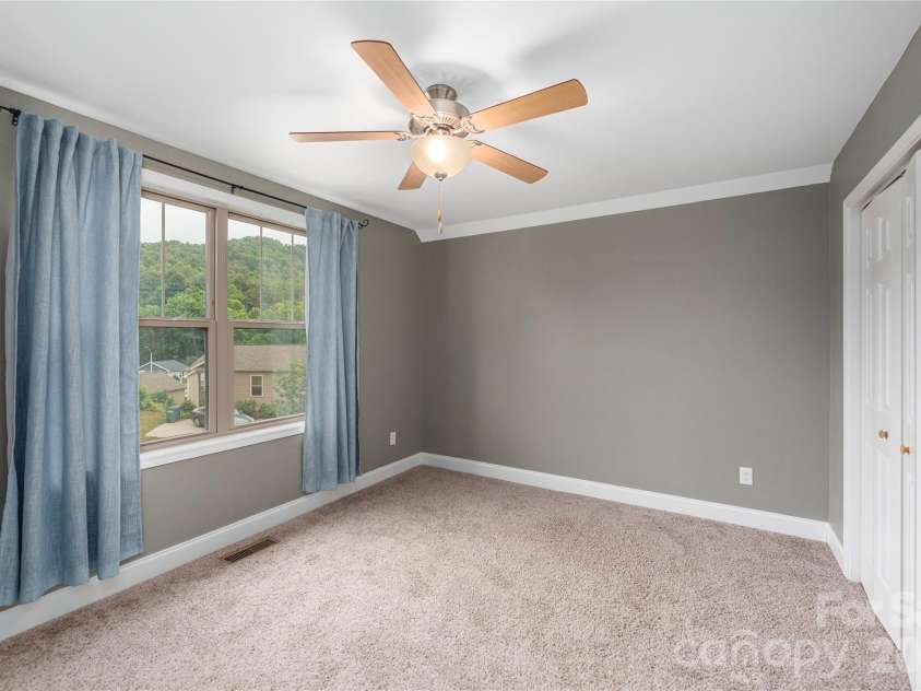 5 Declan Drive, Weaverville, NC 28787.  MLS# CAR4367979, YatesRealty ID 39137. Second floor front bedroom