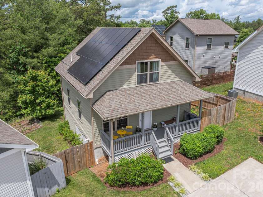 5 Declan Drive, Weaverville, NC 28787.  MLS# CAR4367979, YatesRealty ID 39137. Solar panels = zero electricity bill!