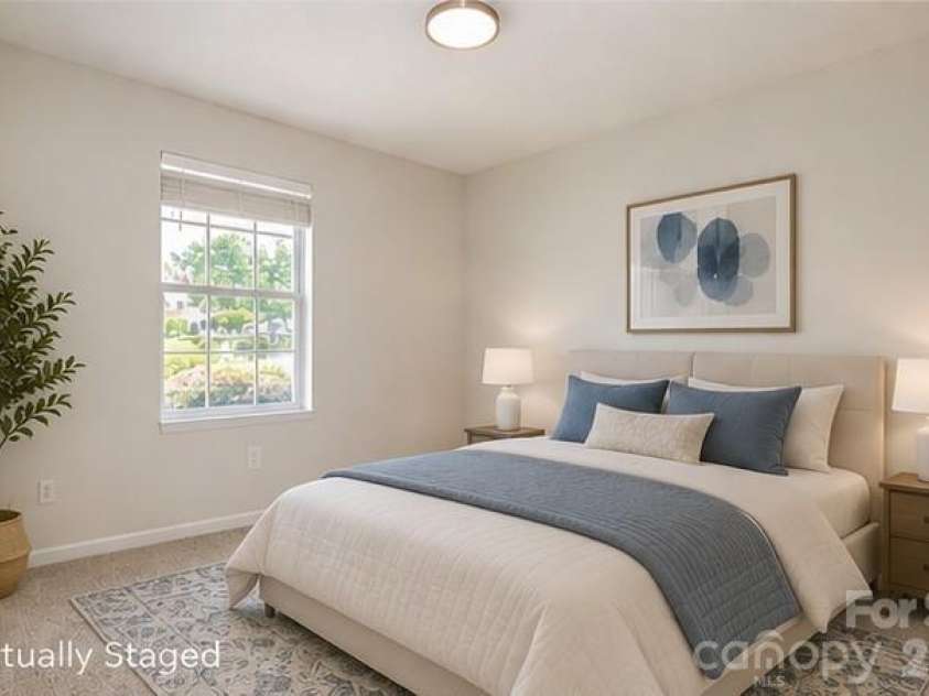 2013 Pin Oak Place, Cramerton, NC 28032.  MLS# CAR4404969, YatesRealty ID 39147. Bedroom-Virtually Staged