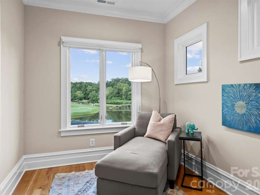 11717 Smart Lane, Charlotte, NC 28277.  MLS# CAR4403907, YatesRealty ID 39154. Beautiful view from bedroom #2