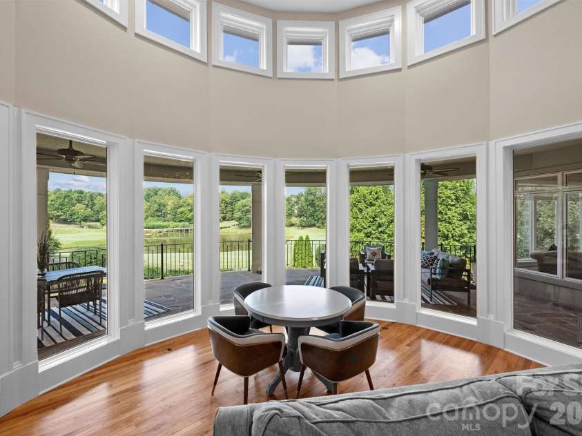 11717 Smart Lane, Charlotte, NC 28277.  MLS# CAR4403907, YatesRealty ID 39154. Full length windows and transoms maximize the views and light
