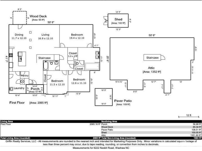 6222 Nesbit Road, Waxhaw, NC 28173.  MLS# CAR4404244, YatesRealty ID 39166. 