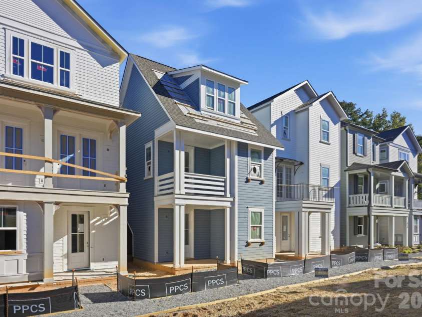 405 Delburg Mill Alley, Davidson, NC 28036.  MLS# CAR4357916, YatesRealty ID 39170. Construction progress as of 10/22/26