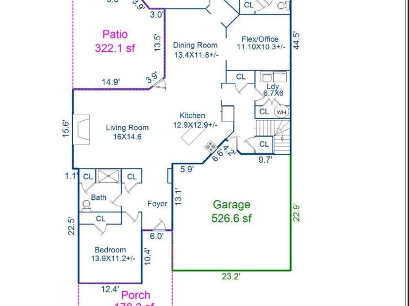 127 Brawley Point Circle, Mooresville, NC 28117.  MLS# CAR4399063, YatesRealty ID 39180. Wonderful Floor Plan for easy living!  Main Level