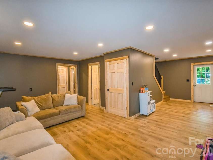 336 Hillside Road, Penrose, NC 28766.  MLS# CAR4405552, YatesRealty ID 39185. New space in basement
