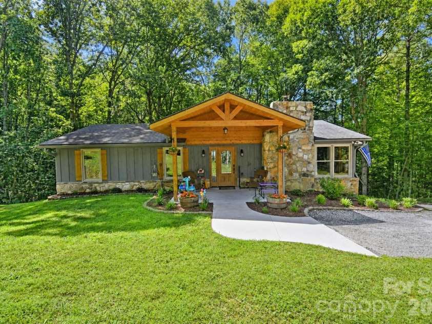 336 Hillside Road, Penrose, NC 28766.  MLS# CAR4405552, YatesRealty ID 39185. Welcome home!