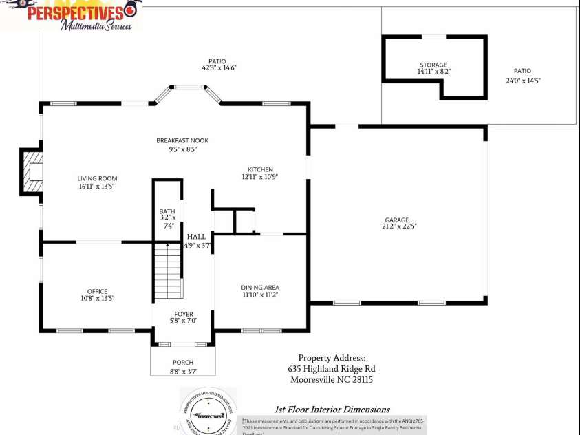 635 Highland Ridge Road, Mooresville, NC 28115.  MLS# CAR4404821, YatesRealty ID 39189. 