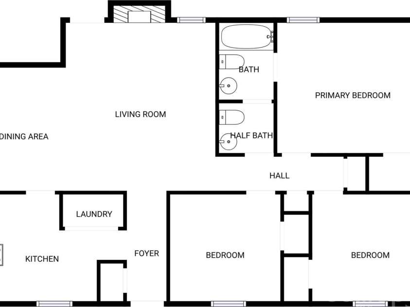 6312 Old Hickory Court, Charlotte, NC 28227.  MLS# CAR4343743, YatesRealty ID 39196. 
