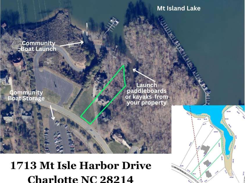 1713 Mt Isle Harbor Drive, Charlotte, NC 28214.  MLS# CAR4247836, YatesRealty ID 3920. Property Location within Community