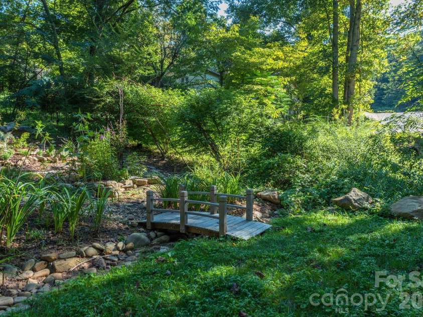 726 Rhododendron Avenue, Black Mountain, NC 28711.  MLS# CAR4353738, YatesRealty ID 3923. Back Yard - Different Season