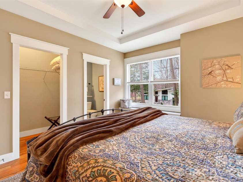 726 Rhododendron Avenue, Black Mountain, NC 28711.  MLS# CAR4353738, YatesRealty ID 3923. Primary Bedroom