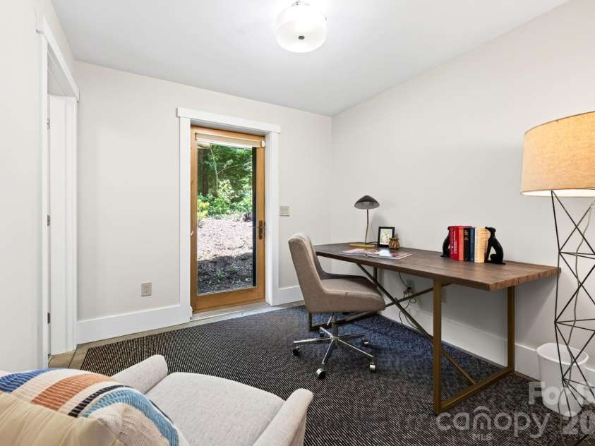 253 Edgewood Road, Asheville, NC 28804.  MLS# CAR4401448, YatesRealty ID 39237. Den/office for remote work or reading.
