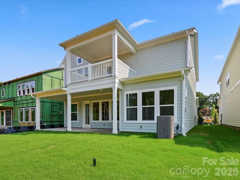 16020 Cloud Nine Court, Matthews, NC 28105.  MLS# CAR4350170, YatesRealty ID 39246. Rear Elevation
