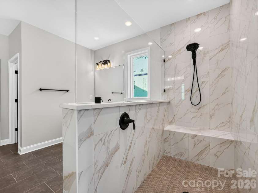 16020 Cloud Nine Court, Matthews, NC 28105.  MLS# CAR4350170, YatesRealty ID 39246. Super Shower