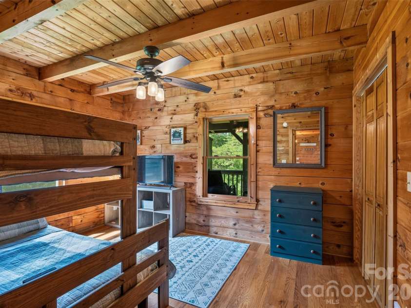 4551 Lake Adger Parkway, Mill Spring, NC 28756.  MLS# CAR4401928, YatesRealty ID 39249. Bedroom 3
