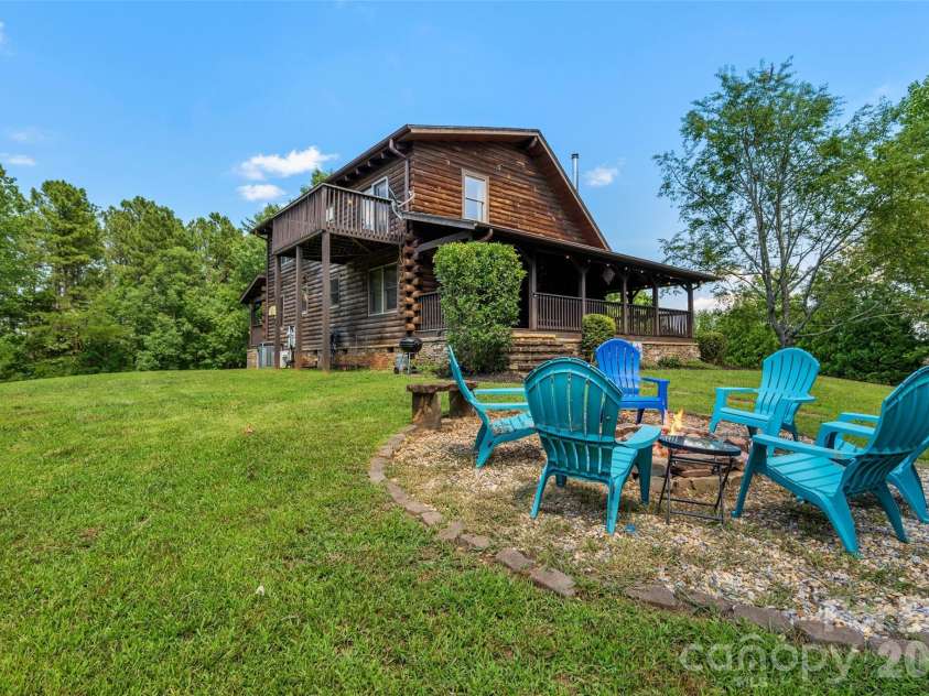 4551 Lake Adger Parkway, Mill Spring, NC 28756.  MLS# CAR4401928, YatesRealty ID 39249. Enjoy evenings by the firepit