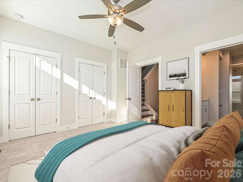 1229 34th Street, Charlotte, NC 28205.  MLS# CAR4211272, YatesRealty ID 3926. Premier Bedroom *Virtually Staged*