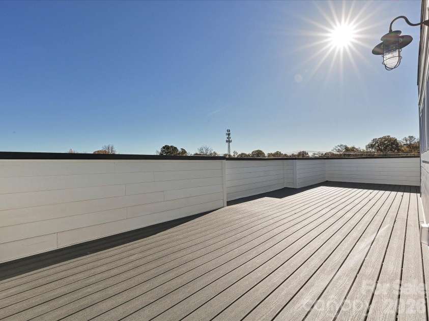1229 34th Street, Charlotte, NC 28205.  MLS# CAR4211272, YatesRealty ID 3926. Rooftop Terrace