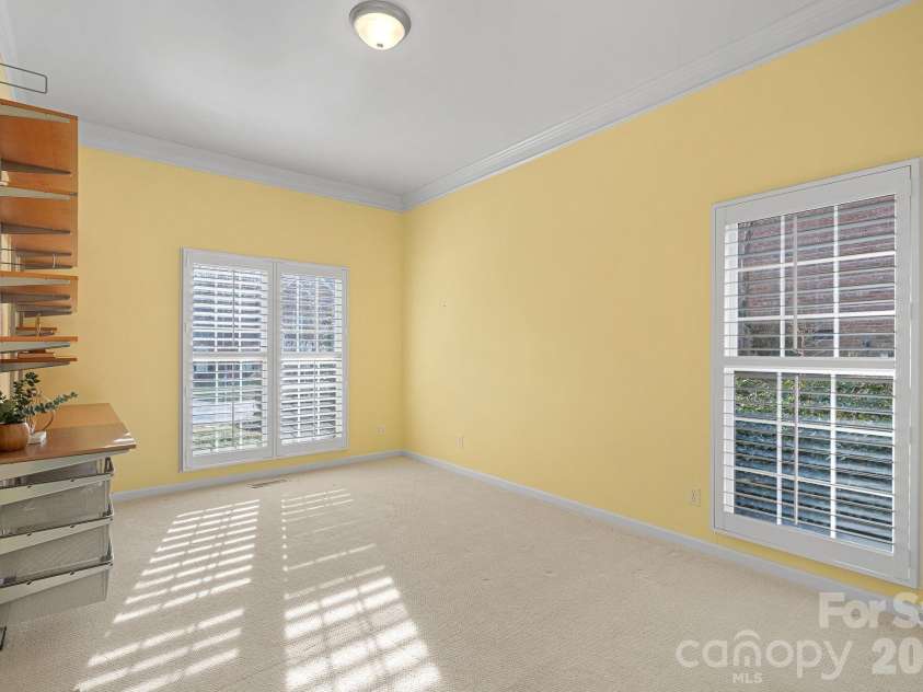 15919 Stonemont Road, Huntersville, NC 28078.  MLS# CAR4338152, YatesRealty ID 3927. Spacious secondary bedroom with ample natural light.