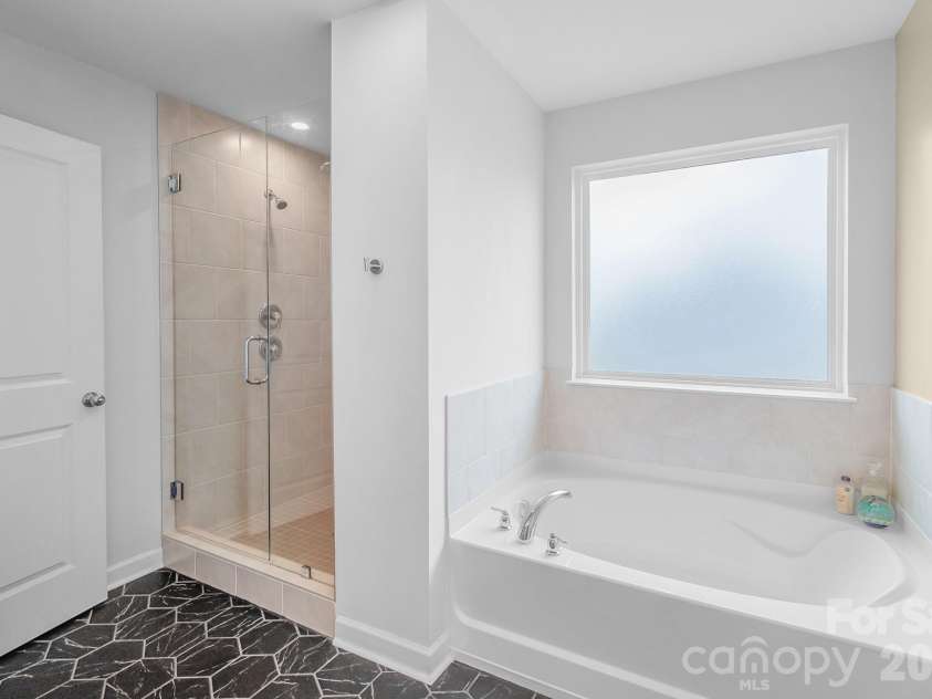 1046 Stone Marker Drive, Monroe, NC 28112.  MLS# CAR4406493, YatesRealty ID 39276. Main Bathroom