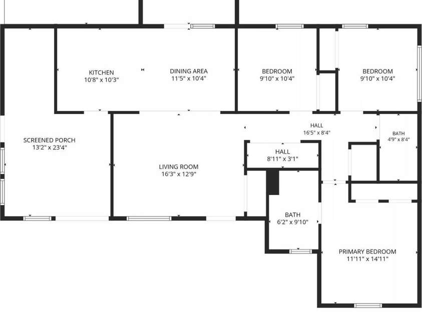 605 Brookside Drive, Monroe, NC 28110.  MLS# CAR4384329, YatesRealty ID 39277. 
