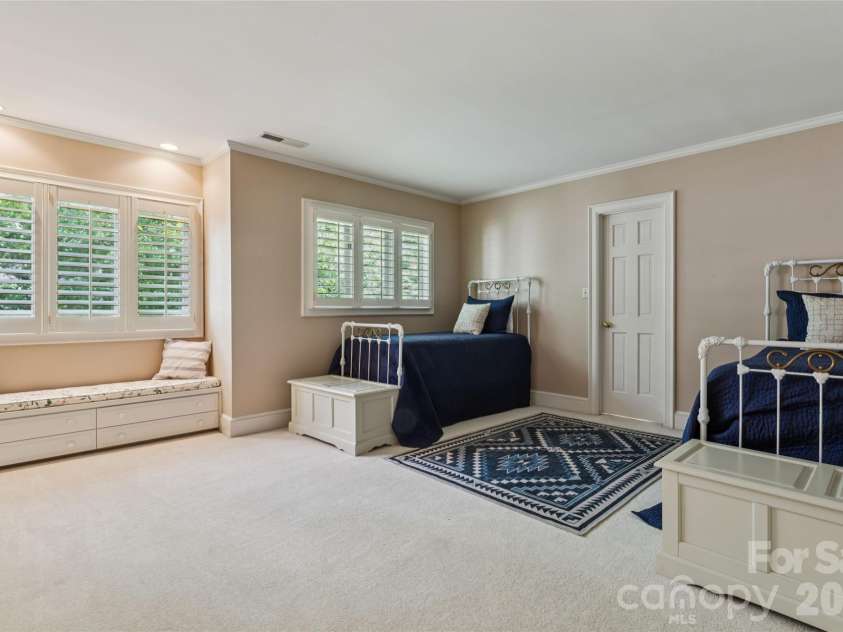 5121 Chillmark Road, Charlotte, NC 28226.  MLS# CAR4406043, YatesRealty ID 39281. Second additional bedroom on second floor