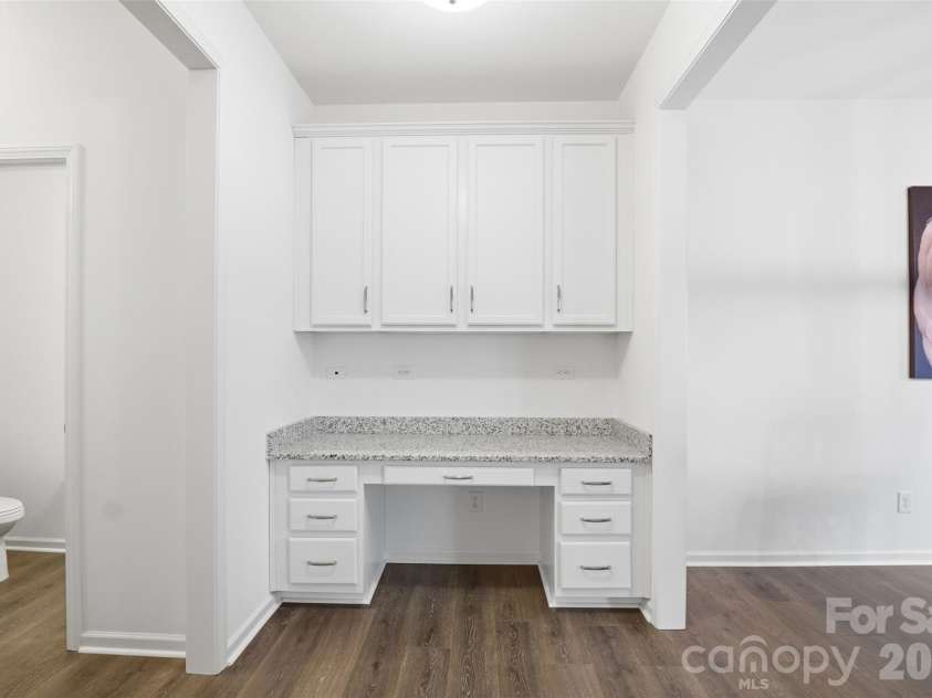6500 Kinder Lane, Lancaster, SC 29720.  MLS# CAR4393642, YatesRealty ID 39282. Computer Niche between dining room and garage entry