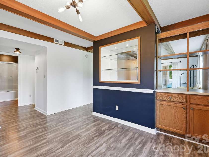 2705 Deermouse Way, Hendersonville, NC 28792.  MLS# CAR4404914, YatesRealty ID 39289. Dining Room with Built-Ins