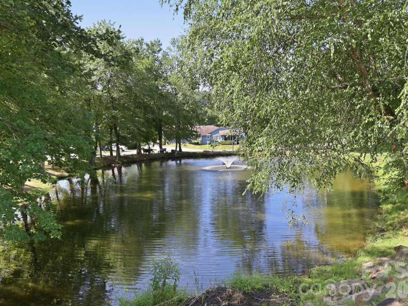 2705 Deermouse Way, Hendersonville, NC 28792.  MLS# CAR4404914, YatesRealty ID 39289. Pond