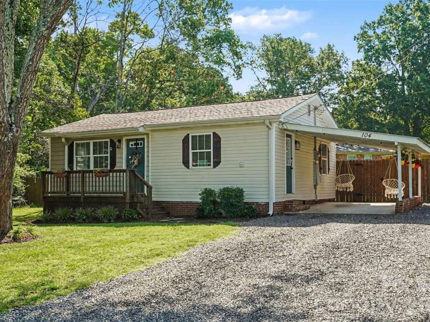 104 Pine Lane, Locust, NC 28097.  MLS# CAR4405368, YatesRealty ID 39297. 