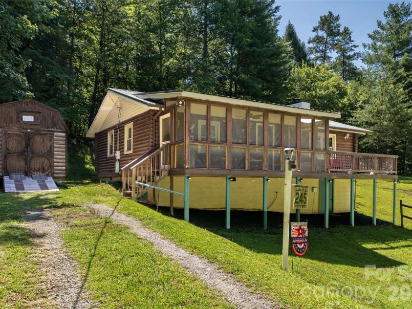 245 Mallard Road, Lake Lure, NC 28746.  MLS# CAR4405500, YatesRealty ID 39298. 
