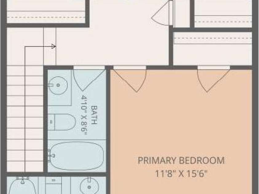18 Old West Chapel Road, Asheville, NC 28803.  MLS# CAR4404864, YatesRealty ID 39301. Floor Plan Level 2