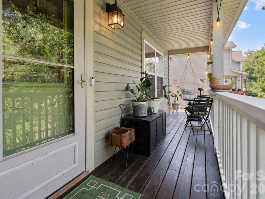 18 Old West Chapel Road, Asheville, NC 28803.  MLS# CAR4404864, YatesRealty ID 39301. Front Covered Deck