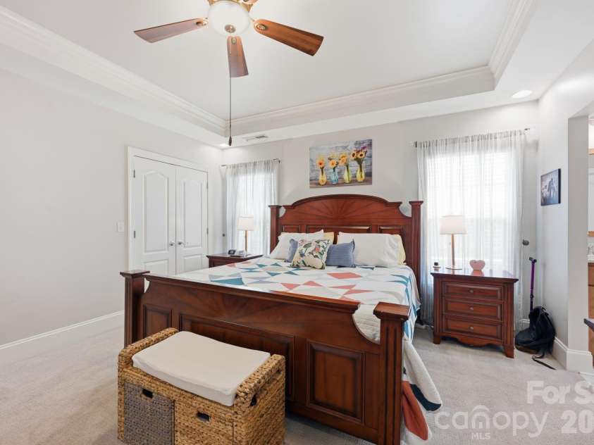 4659 Sagittarius Circle, Denver, NC 28037.  MLS# CAR4404495, YatesRealty ID 39306. Primary Bedroom