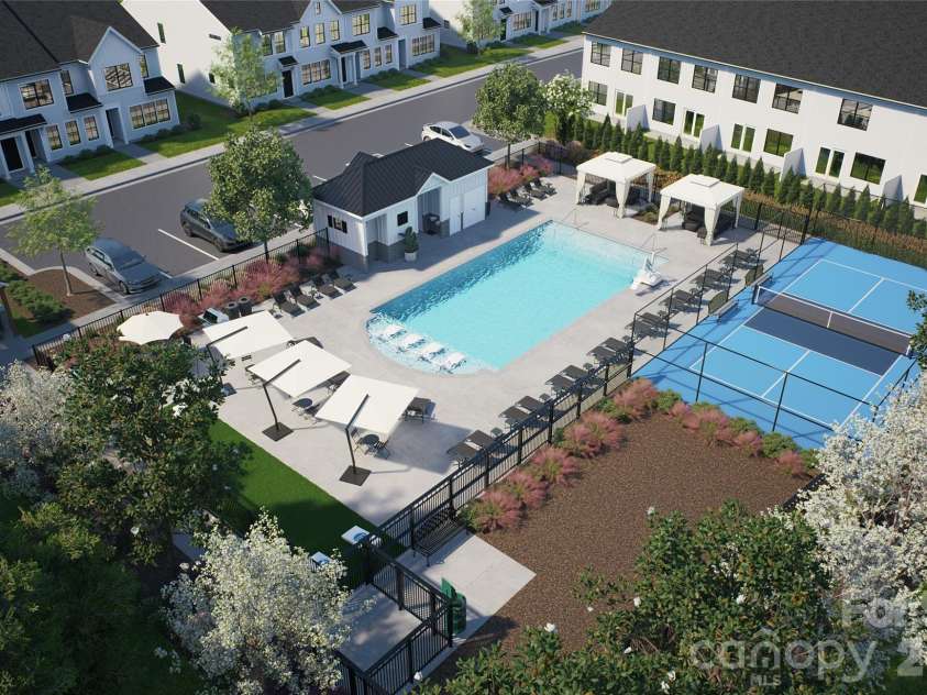 7410 Mashburn Drive, Charlotte, NC 28269.  MLS# CAR4340592, YatesRealty ID 3932. Renderings of Amenity. Color & Material may change.