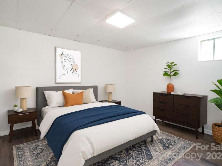 262 Rooster Cove, Brevard, NC 28712.  MLS# CAR4332799, YatesRealty ID 39326. Downstairs room with virtual staging