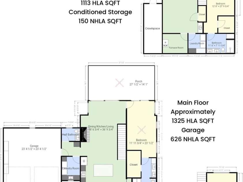49 Arabella Lane, Arden, NC 28704.  MLS# CAR4402809, YatesRealty ID 39330. Floor Plan