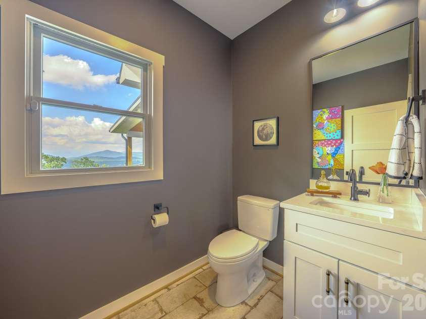 49 Arabella Lane, Arden, NC 28704.  MLS# CAR4402809, YatesRealty ID 39330. Main Level Guest Bath