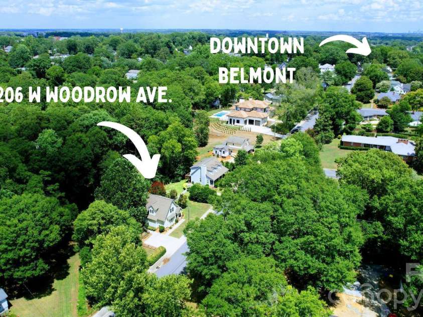 206 Woodrow Avenue, Belmont, NC 28012.  MLS# CAR4354404, YatesRealty ID 39333. 