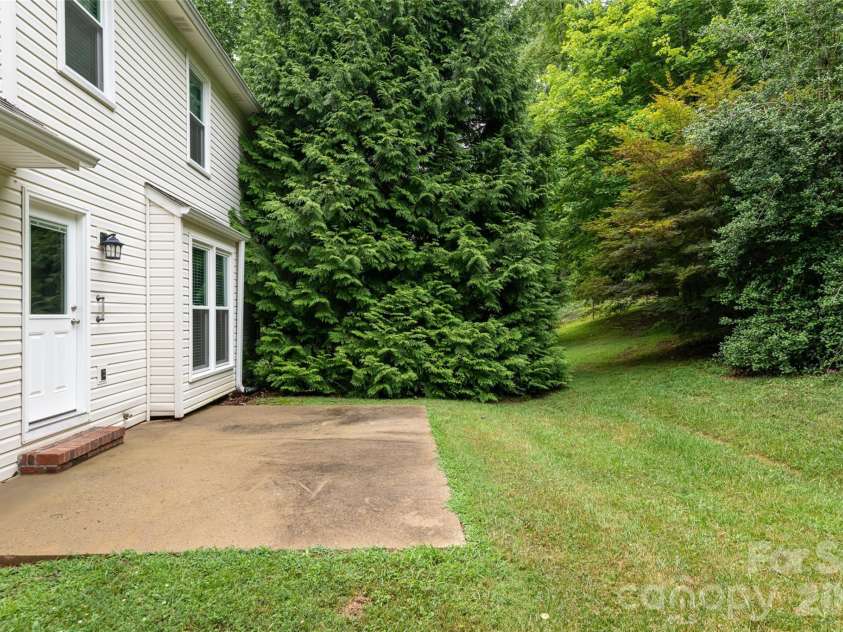 204 Windsor Forest Circle, Fletcher, NC 28732.  MLS# CAR4396269, YatesRealty ID 39335. Rear Patio