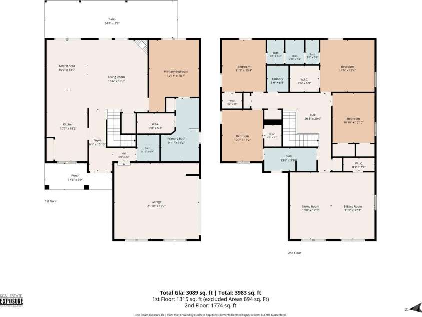 835 Estuary Court, Rock Hill, SC 29732.  MLS# CAR4401569, YatesRealty ID 39395. Floor plan