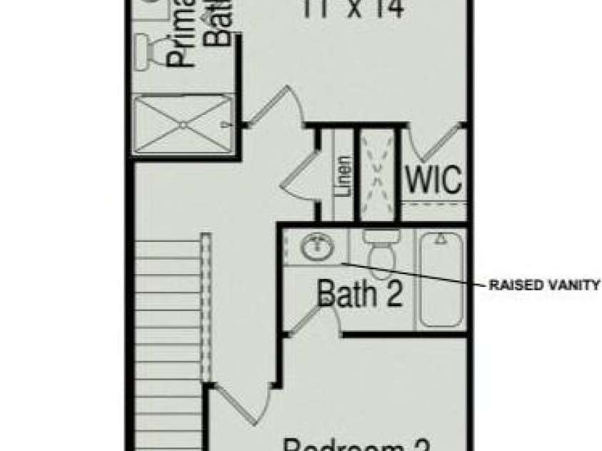 6007 Old Plank Road, Charlotte, NC 28216.  MLS# CAR4405479, YatesRealty ID 39397. Second Floor